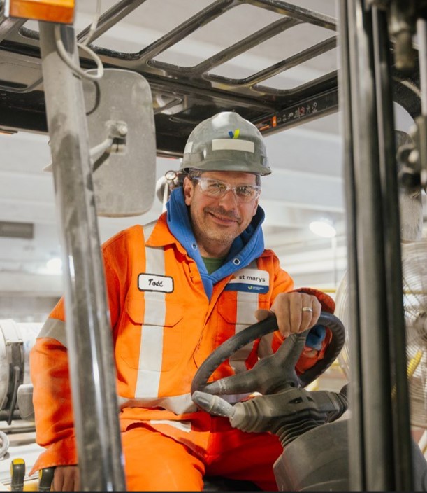 Votorantim Cimentos North America worker smiling