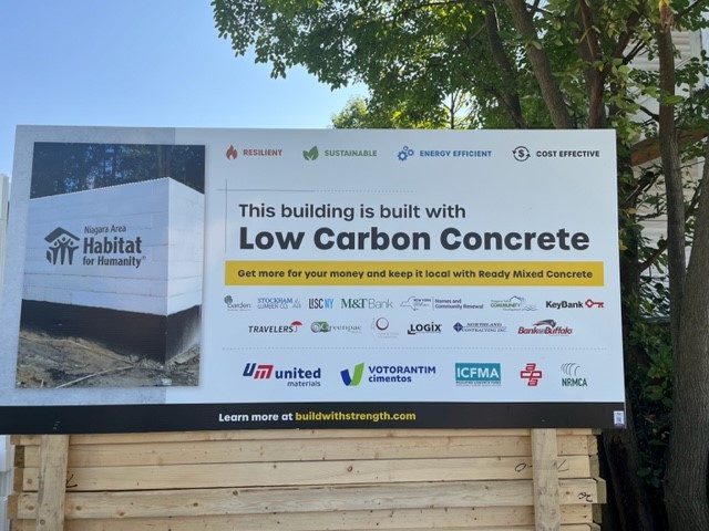 VCNA's low carbon concrete